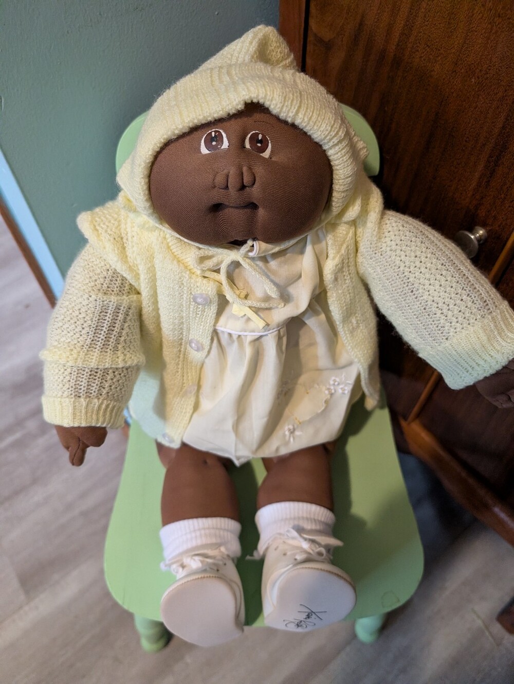 Vintage Soft Sculpture Cabbage Patch
